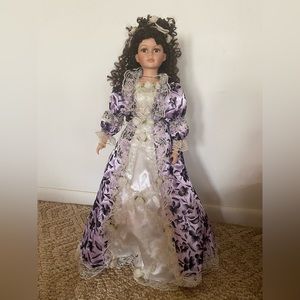 SOLD 30” Collectable Porcelain Doll